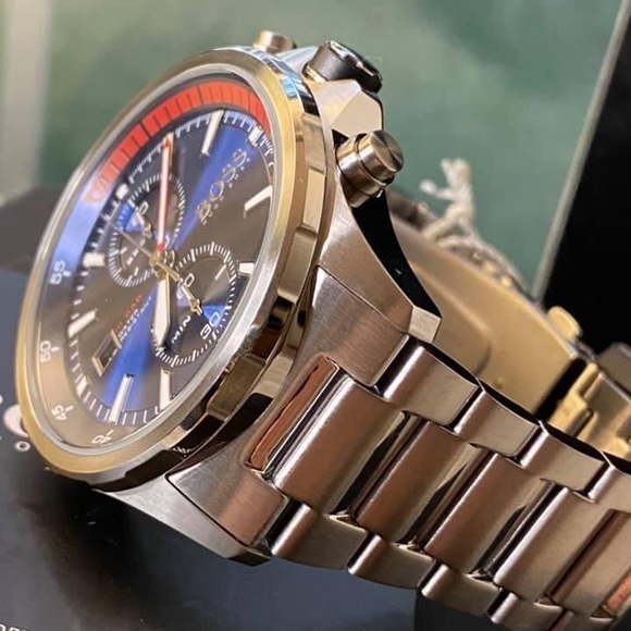 HB1513823 - Hugo Boss Men’s Globetrotter Chronograph Watch - Picture 6 of 10